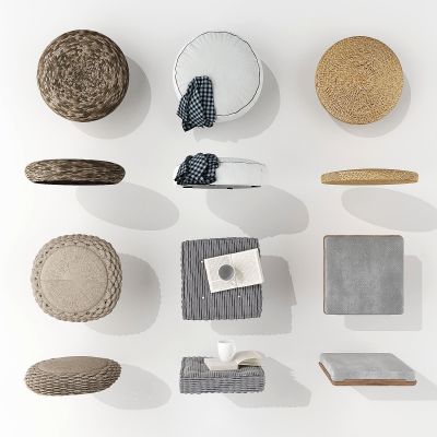 新中式坐垫蒲团