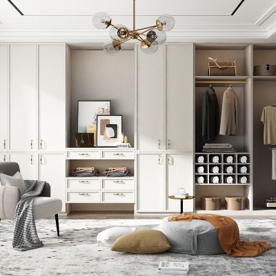 现代简欧式衣帽间