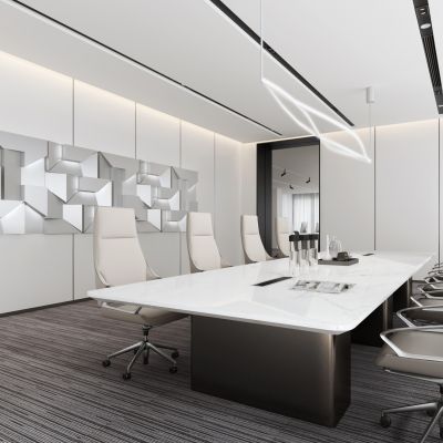 现代简约会议室