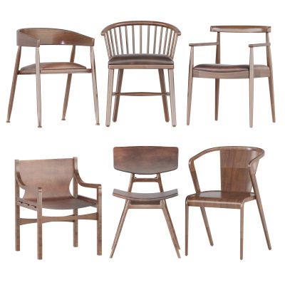 新中式休闲单椅