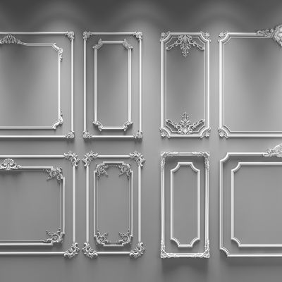 简欧欧式法式石膏线条