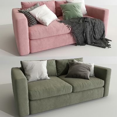 北欧现代双人沙发