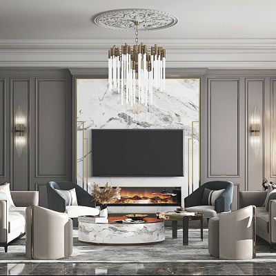 欧式法式客厅沙发