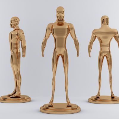现代人物雕塑摆件