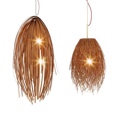 东南亚新中式民宿自然风藤编