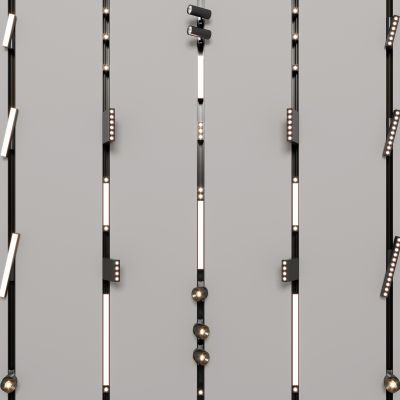 磁吸轨道射灯轨道射灯