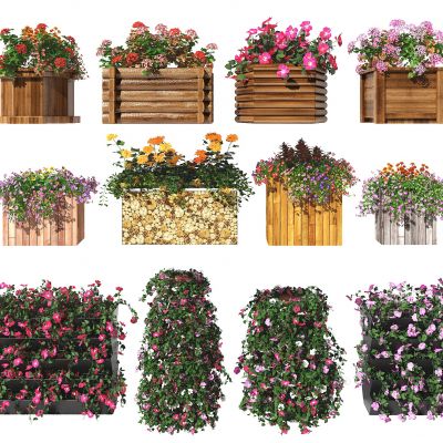 户外景观花卉花箱