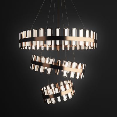 现代简欧式轻奢金属吊灯