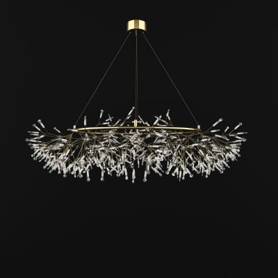 现代树枝造型水晶吊灯