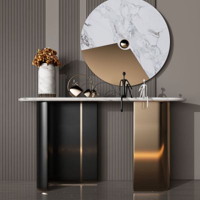 现代轻奢玄关柜