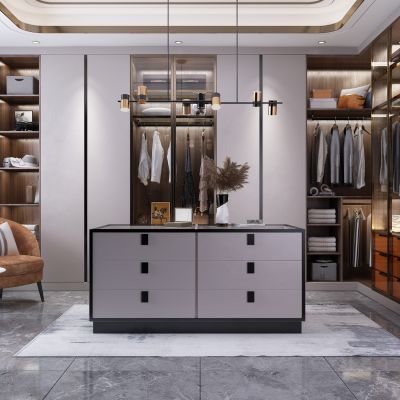 现代衣帽间