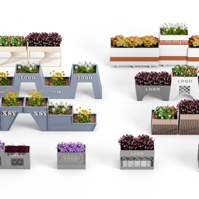 北欧户外花坛花箱