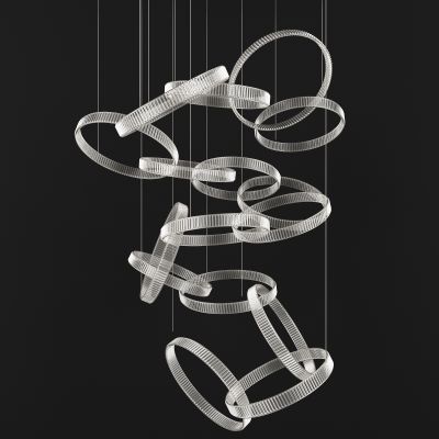 现代异形大堂水晶吊灯