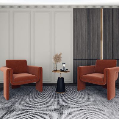现代单人休闲沙发