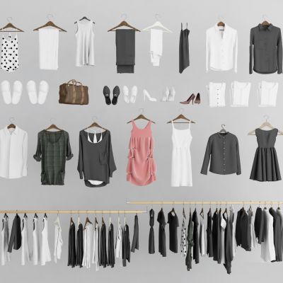 女士服装店服装衣服