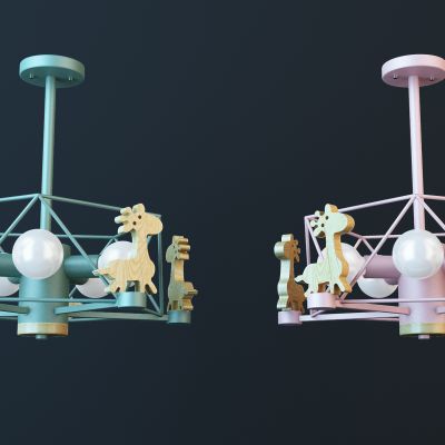 现代儿童卡通吊灯