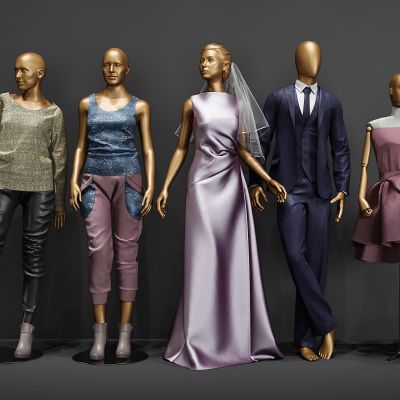 男装女装时装模特时装服饰