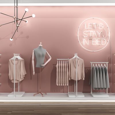 北欧现代女士服装店