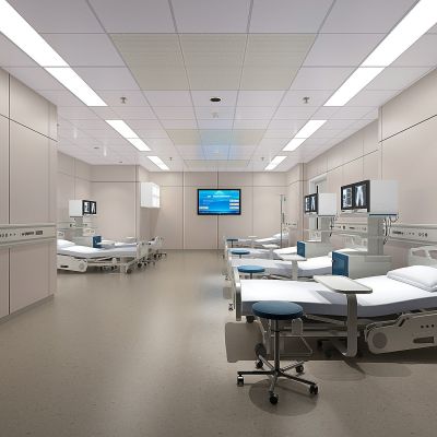 现代医院病房