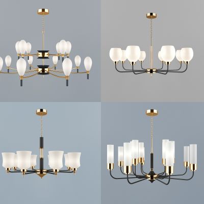 现代新中式欧式吊灯