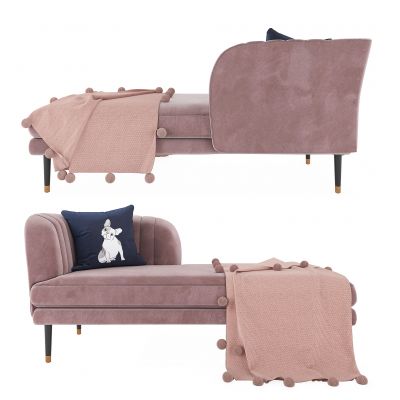 女孩房粉色贵妃椅贵妃椅