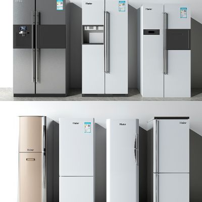 现代冰箱组合