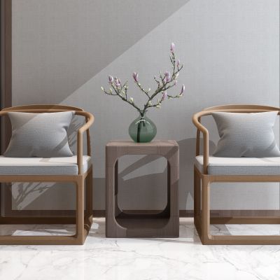 新中式实木圈椅