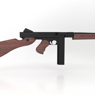 现代风格枪