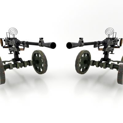 现代风格军事用具