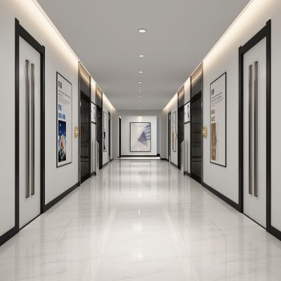 现代公司电梯间