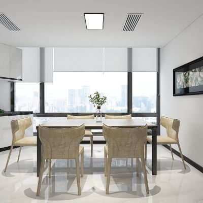 现代办公室餐厅
