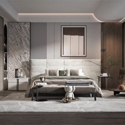 现代风格卧室
