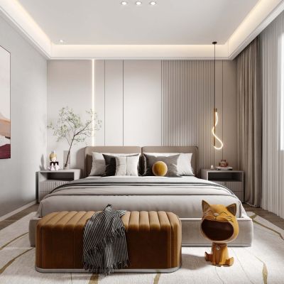 现代卧室