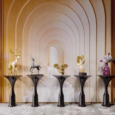 现代简约北欧轻奢雕塑