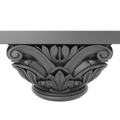 现代风格柱子3D模型