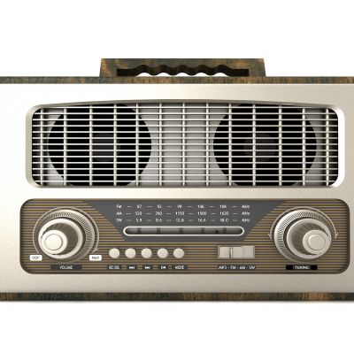 现代风格收音机