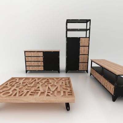 现代风格装饰柜