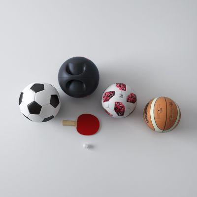 现代篮球 足球 乒乓球