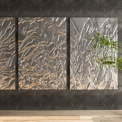 金属纹理装饰画