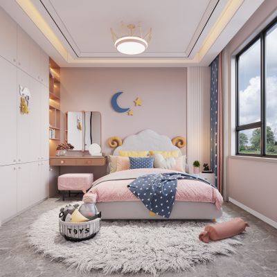 现代儿童房