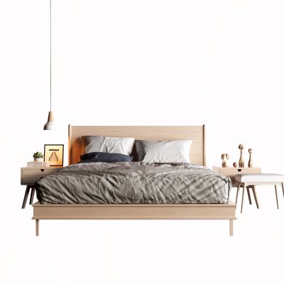 日式儿童床 木床