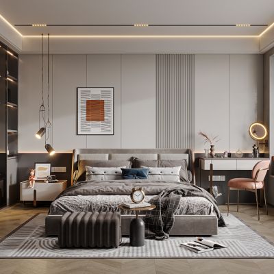现代卧室
