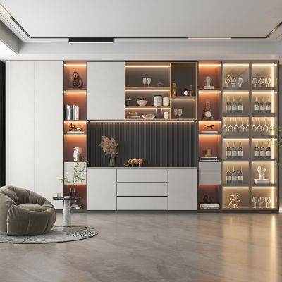现代轻奢酒柜装饰柜