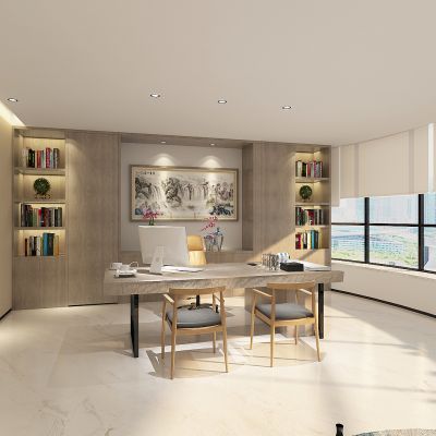 新中式经理办公室