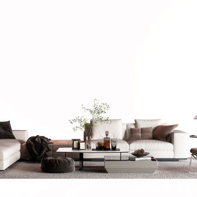 现代转角沙发 布艺沙发