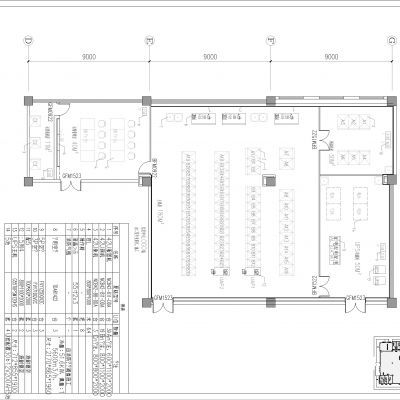 信息机房施工图
