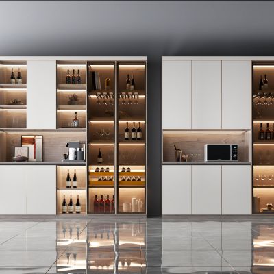 现代酒柜
