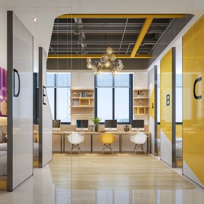 工业风公寓宿舍卧室