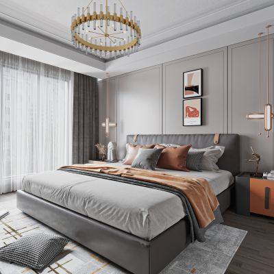 现代卧室