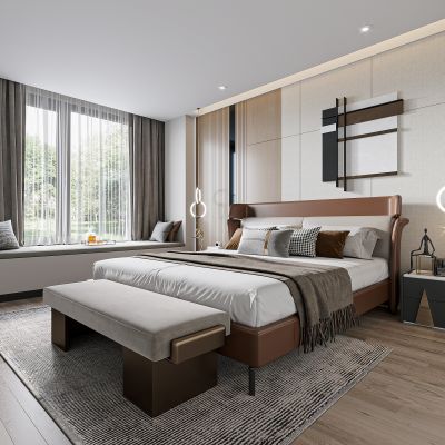 现代卧室